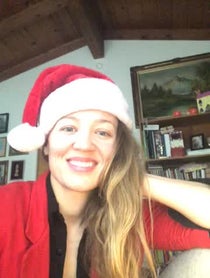 Poster for Holiday video from Erika Christensen