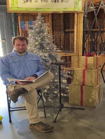 Poster for Holiday video from Einstein African Grey Parrot