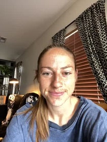 Poster for Birthday video from Janine Beckie
