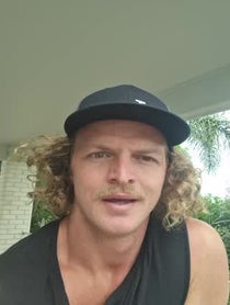 Poster for Birthday video from Nick Cummins aka Honey Badger
