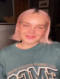 Poster for Birthday video from Anne-Marie