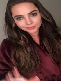 Poster for Pep Talk video from McKayla Maroney
