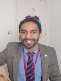 Poster for Birthday video from Bobby Seagull