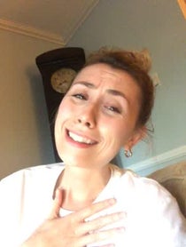 Poster for Birthday video from Caitlin Reilly