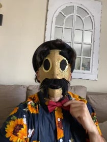 Poster for Birthday video from Gentleman Jervis
