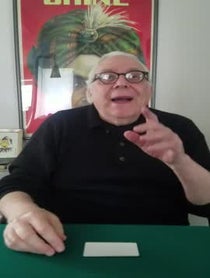 Poster for fathersday video from Bernie Shine, Magician to the Stars!