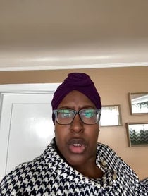 Poster for Holiday video from Naomi Ekperigin