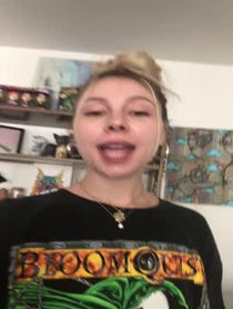 Poster for Birthday video from Lil Debbie