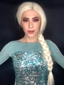 Poster for Birthday video from Elsa - Character Impressionist