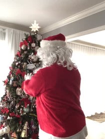 Poster for Holiday video from Santa