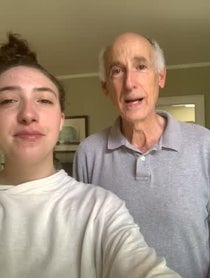 Poster for Birthday video from Eve and Mitch Greenberg