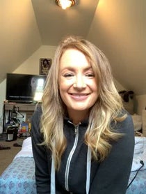 Poster for Birthday video from Caitlin Gainer