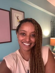 Poster for Pep Talk video from Asmeret Ghebremichael