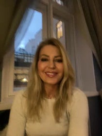 Poster for Birthday video from Melanie Moon