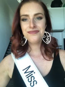 Poster for Pep Talk video from Miss Kansas Annika Wooton