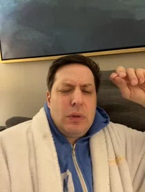 Poster for Birthday video from Anthony Atamanuik