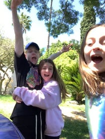 Poster for Birthday video from Sophie Fergi