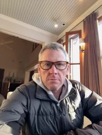 Poster for Pep Talk video from Lance Armstrong