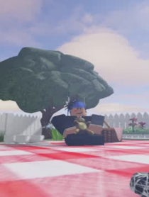 Poster for Birthday video from Famous Roblox Animations