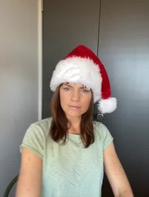 Poster for Holiday video from Kathleen Rose Perkins