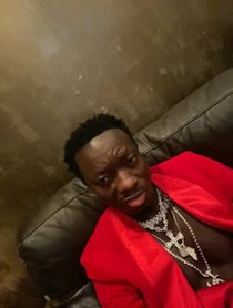 Poster for Birthday video from Michael Blackson