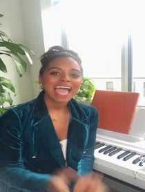 Poster for Birthday video from Krystal Joy Brown