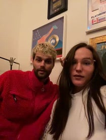 Poster for Birthday video from Sofi Tukker