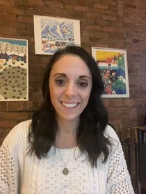Poster for Birthday video from Eliza Orlins