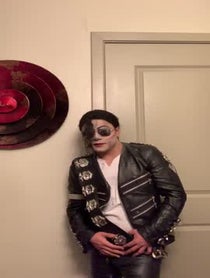 Poster for Birthday video from Michael Jackson Danny Dash