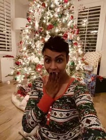 Poster for Holiday video from Carly Hughes