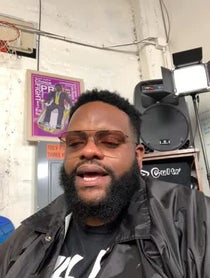 Poster for Birthday video from Ronnie Jordan