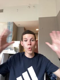 Poster for Birthday video from Brandon Max