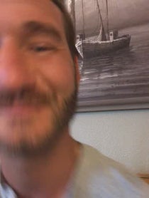 Poster for Pep Talk video from Nick Vujicic