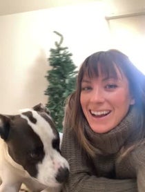 Poster for Holiday video from Caitlin Atlas