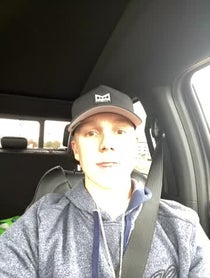 Poster for Birthday video from John Hunter Nemechek