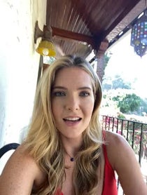 Poster for Wedding shoutout video from Meghann Fahy