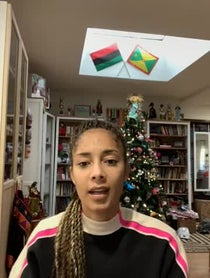 Poster for Pep Talk video from Amanda Seales