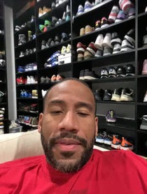 Poster for Birthday video from Dahntay Jones Sr.