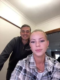 Poster for Birthday video from Georgie and Zac