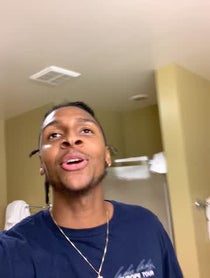 Poster for Birthday video from Masego