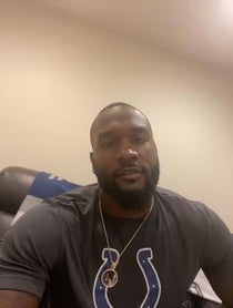 Poster for Pep Talk video from Darius Leonard