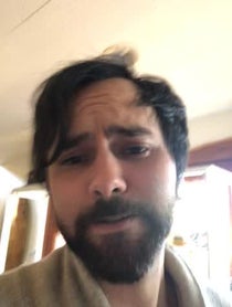Poster for Holiday video from Shakey Graves