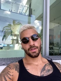 Poster for Advice video from Maluma