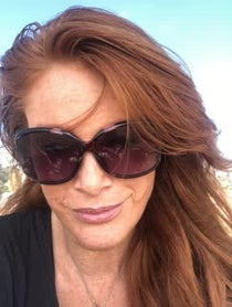 Poster for Birthday video from Angie Everhart
