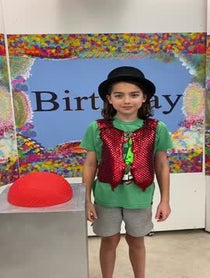 Poster for Birthday video from Eli’s Birthday Button!
