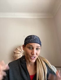Poster for New Year video from Lolo Jones