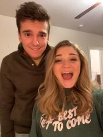 Poster for Holiday video from Matt and Abby