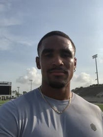 Poster for Birthday video from Jalen Hurts