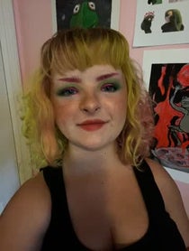 Poster for Birthday video from Milly Shapiro