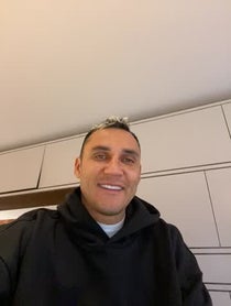 Poster for Pep Talk video from Keylor Navas